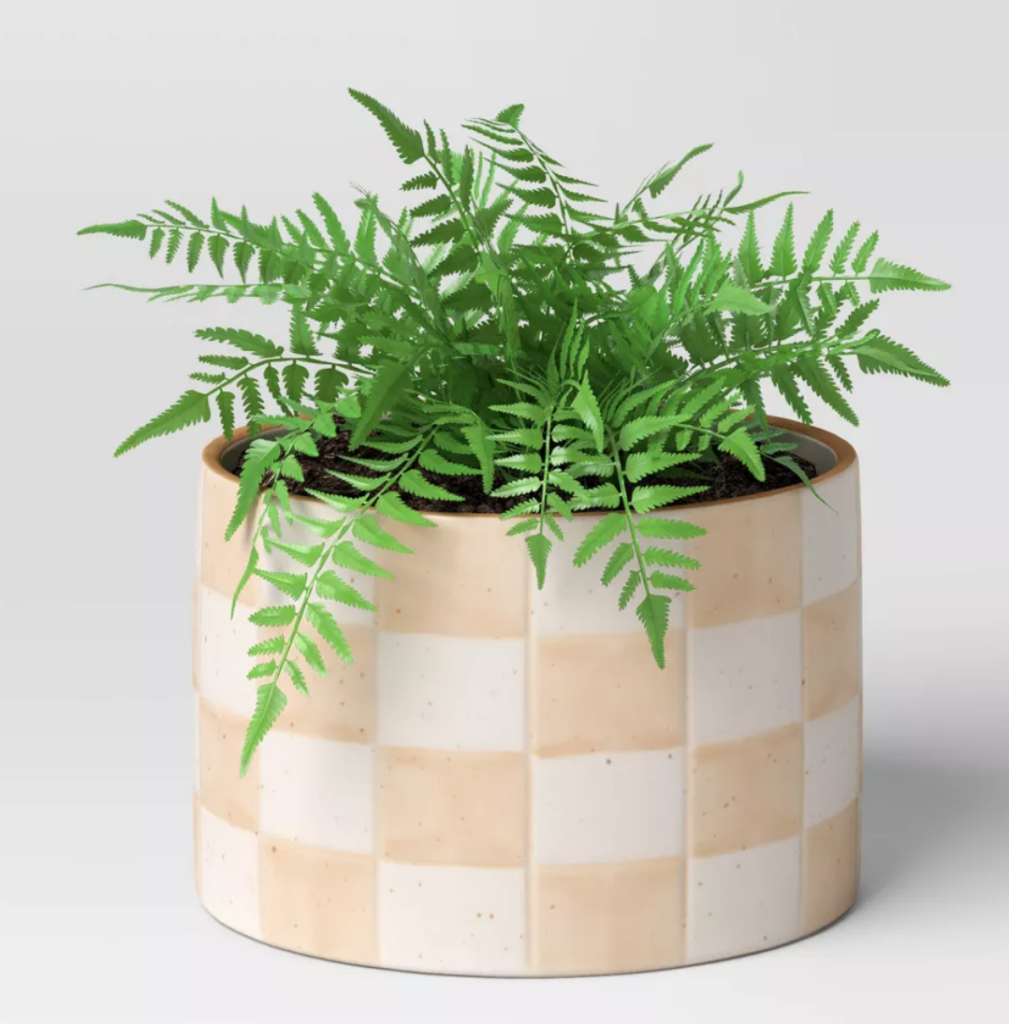 gingham home accessories