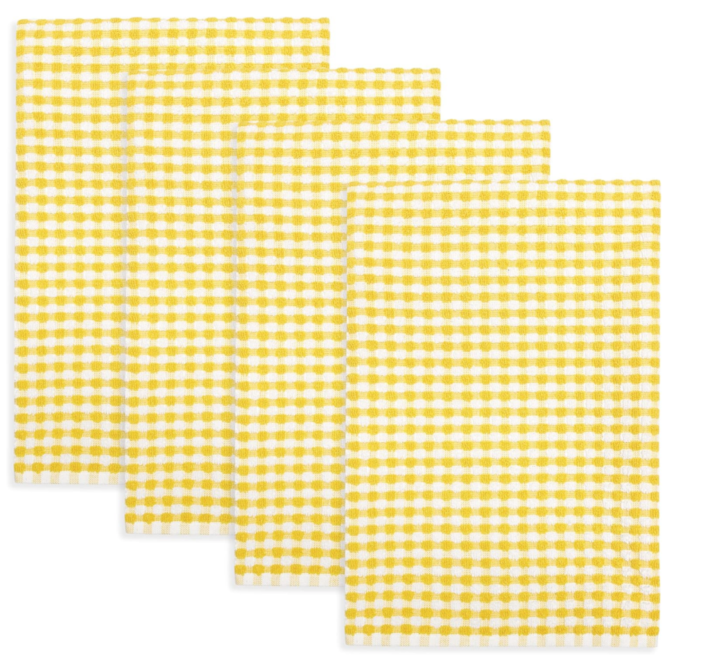 gingham kitchen aesthetic