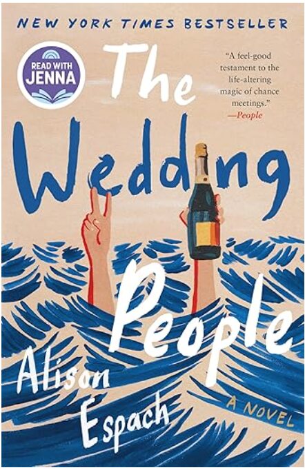 Christmas gift ideas books. Image of book cover "The Wedding People" by Alison Espach.