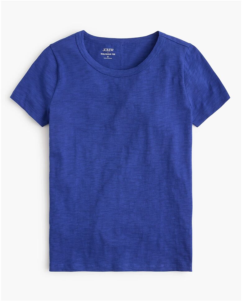 Image of blue short sleeve t-shirt